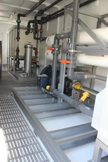 Containerized Seawater Desalination Systems for Potable Water