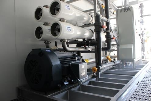 Containerized Seawater Desalination Systems for Potable Water