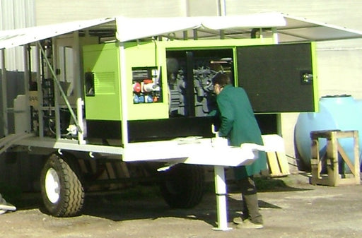 Trailer-Mounted Seawater ROWPU Systems for UN Military Disaster Relief