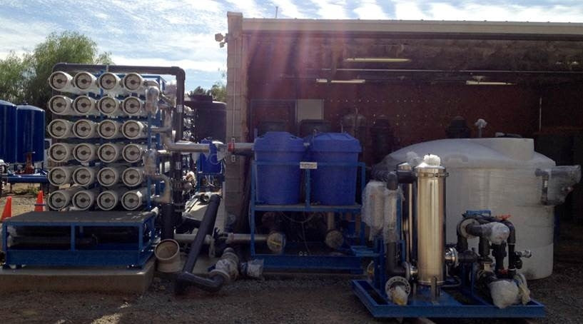 Desalination RO System for Avocado Irrigation | 2012