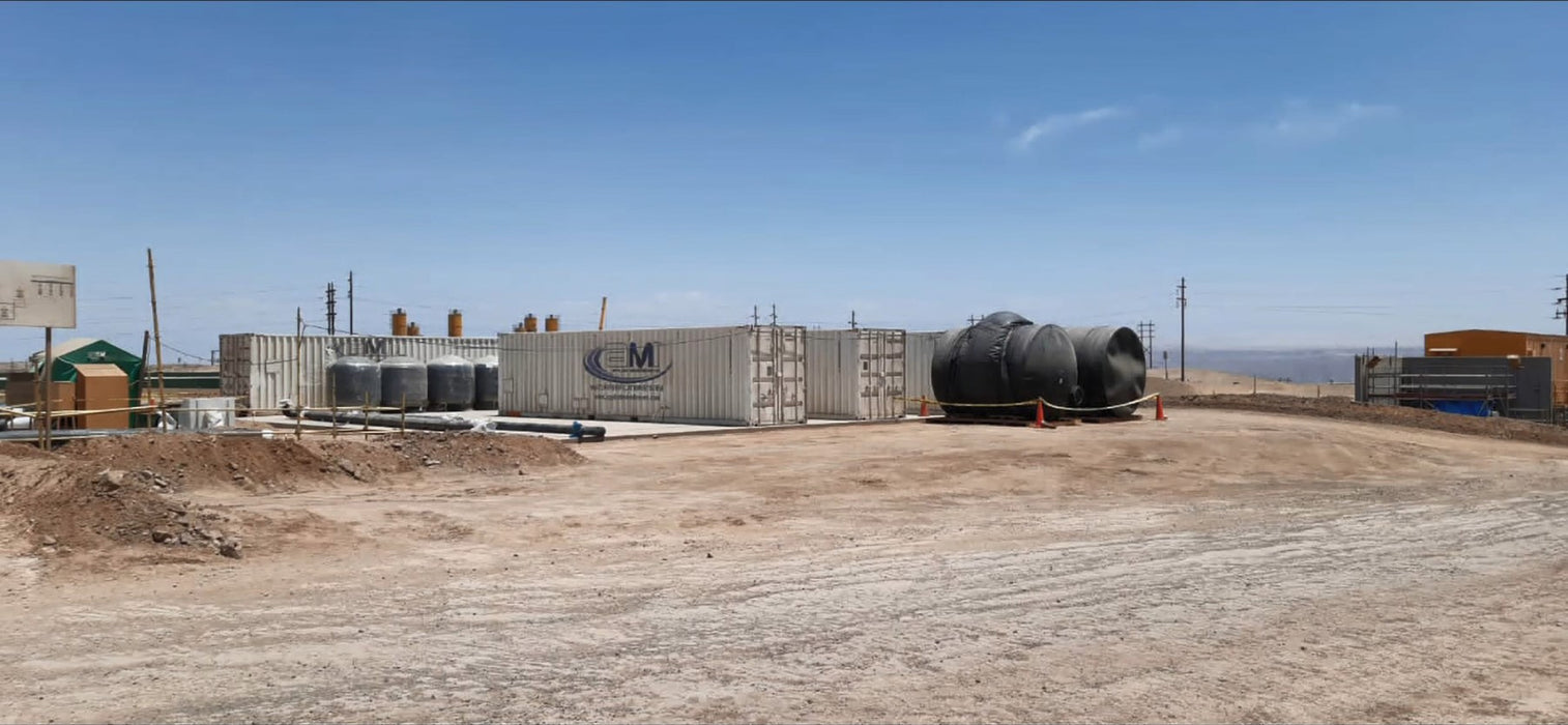 Containerized Seawater Desalination Plant for Mining Operation