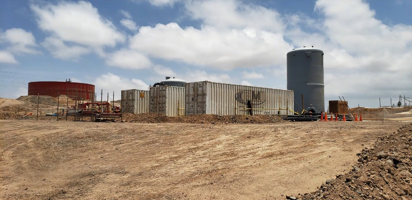 Containerized Seawater Desalination Plant for Mining Operation